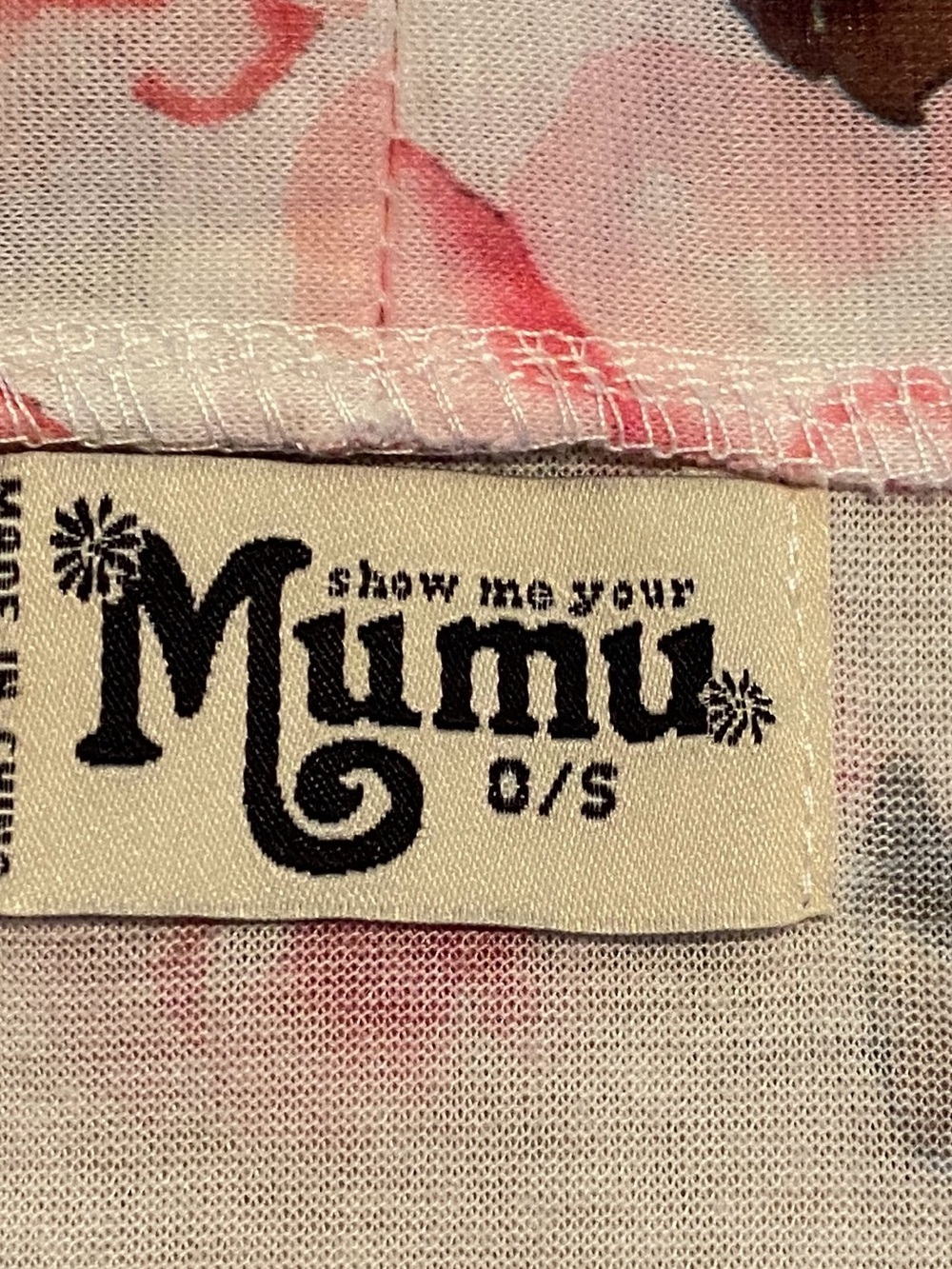 Show Me Your MuMu Cream Multi-Color Floral Short Sleeve Tie-Waist Robe, One Size - Picture 3 of 7